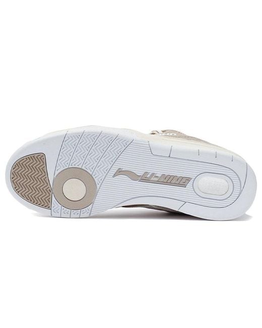 Li-ning White 937 Deluxe Sp Low for men