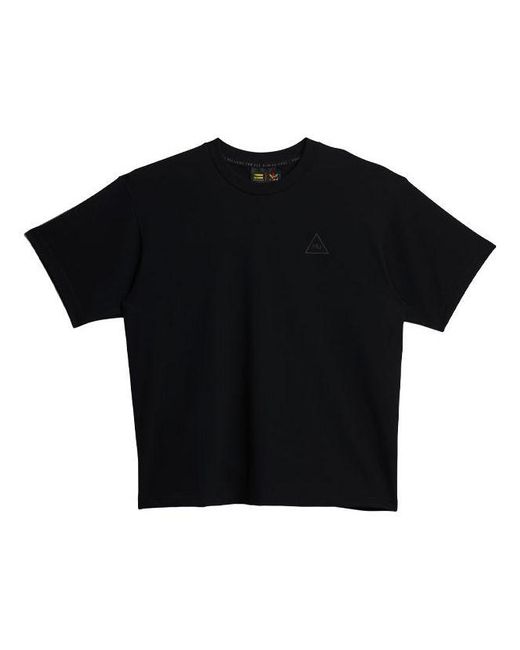 Adidas Black X Pharrell Hu Logo T-Shirt for men