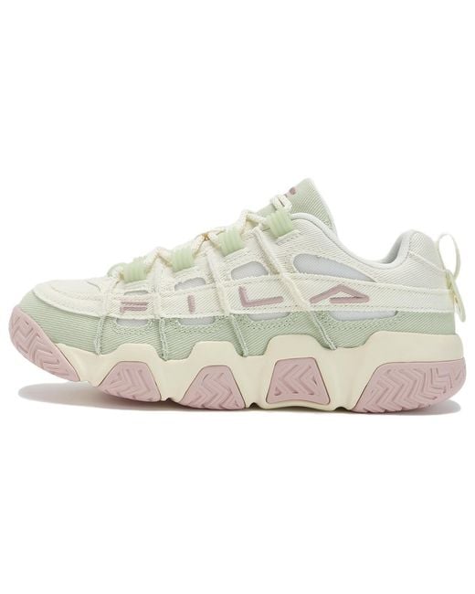 Fila White (Wmns) Barricade Basketball Shoes