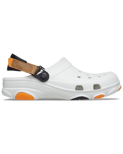 CROCSTM White Classic Clog Beach Sandals for men
