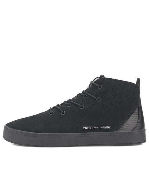 PUMA Black Porsche Design X Meister Mid 'Jet' for men