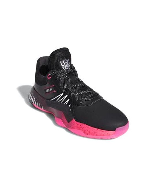 Adidas Black Marvel X D.O.N. Issue #1 Gca 'Symbiote Spider- for men