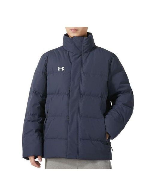 Under Armour Blue Down Jacket for men