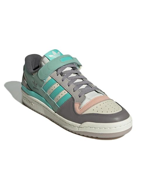 Adidas Blue Originals Forum 84 Low Northern Lights Sneakers for men