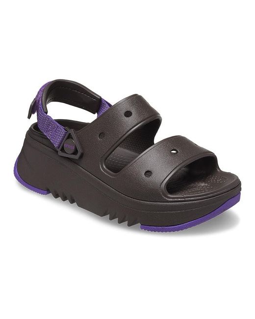 CROCSTM Brown (Wmns) Hiker Xscape Sandal 'Espresso Neon'