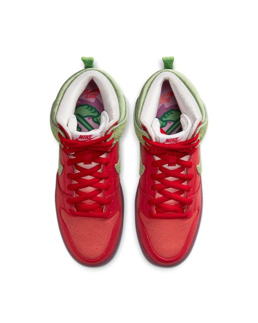 Nike Red Sb Dunk High 'Strawberry Cough' for men