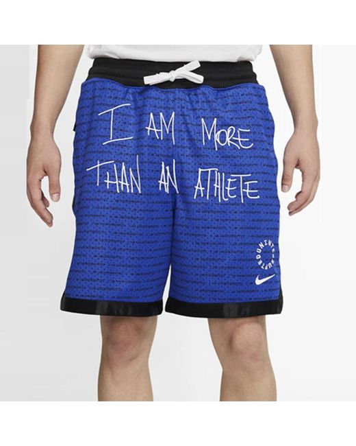 Nike Blue X Un Mtaa Hoodie Lebron Crossover Series Sports Basketball Shorts for men