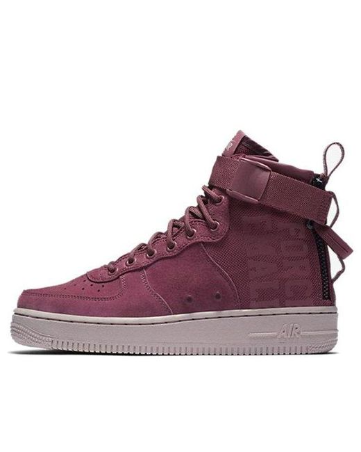 Nike Sf Air Force 1 Mid 'force Is Female' in Purple | Lyst