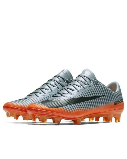 Nike Blue Mercurial Vapor 11 Cr7 Fg 'Cool Metallic' for men