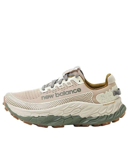 New Balance White Fresh Foam X More Trail V3 'Mindful Timber Wolf' for men