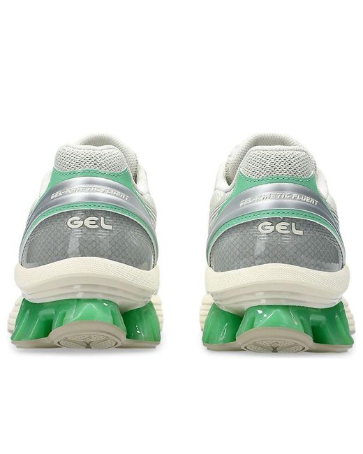 Asics White Gel-Kinetic Fluent 'Smoke Pure' for men