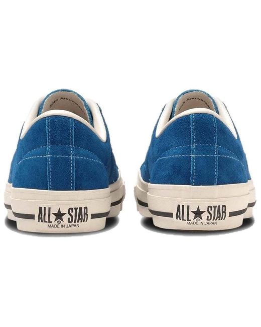 靴 converse One STAR Blue 26cm Converse One Star J Suede in Blue for Men | Lyst UK