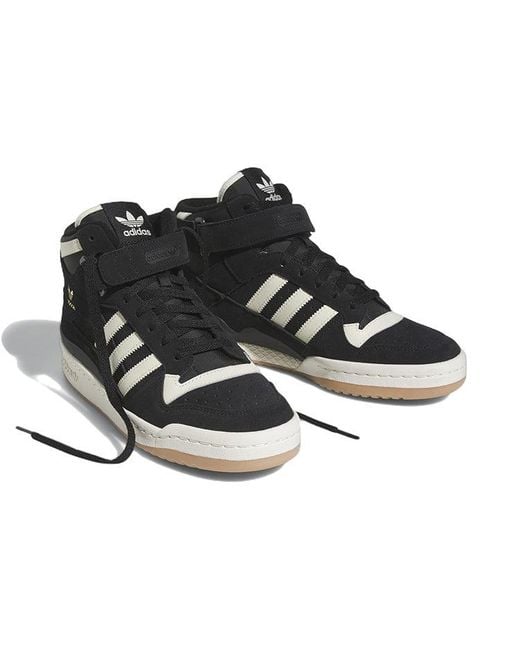 Adidas Black Forum Mid Cream Gum' for men