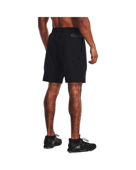 Under Armour Black Unstoppable Cargo Shorts for men