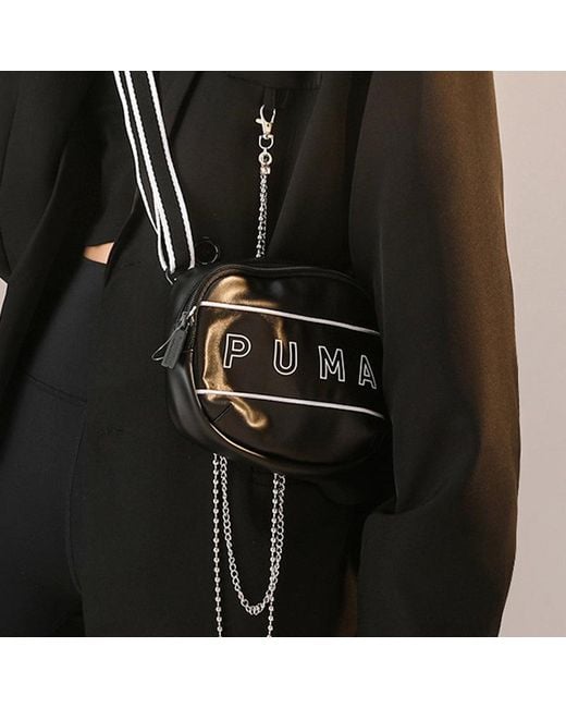 PUMA Black (Wmns) Core Style Cat X-Body Bag