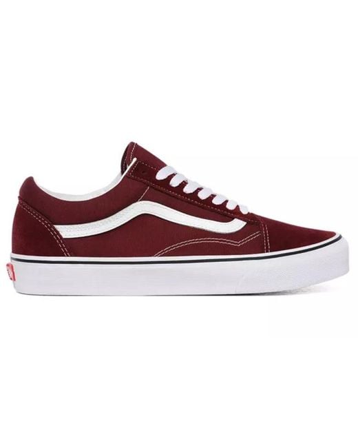 Vans Brown Old Skool 'Port Royale' for men