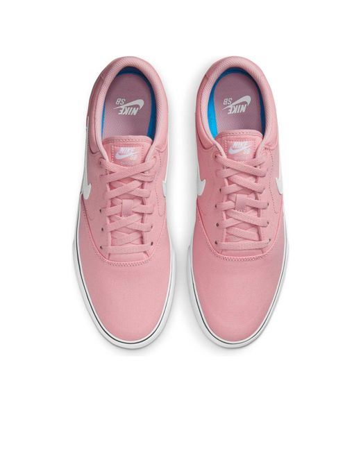 Nike Pink Chron 2 Canvas Sb Glaze' for men