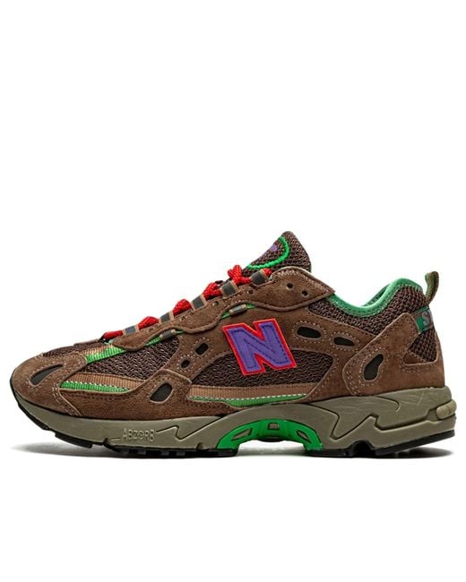New Balance Brown Stray Rats X 827 'Sewer Stompers' for men
