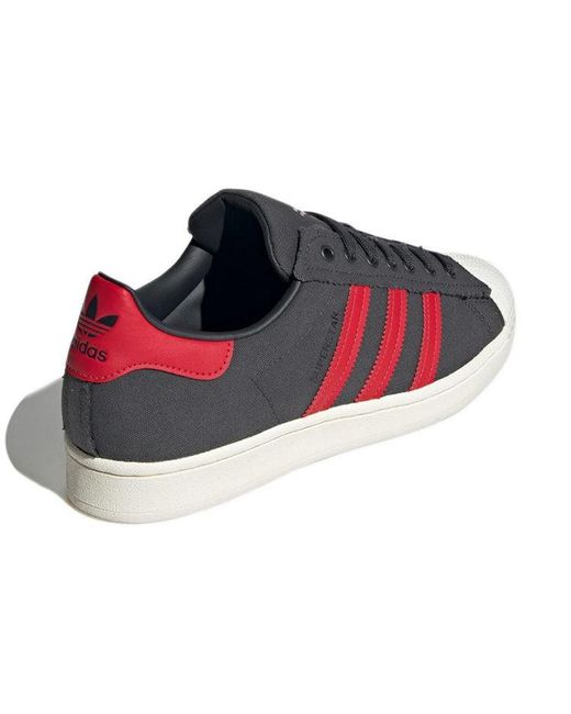 Adidas Red Originals Superstar Shoes for men