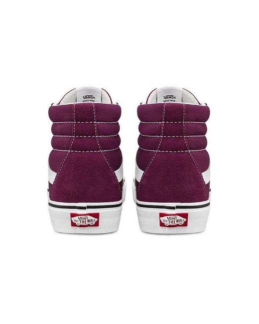 Vans Purple Shoes Skate Shoes for men