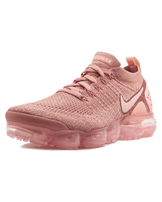 Nike Pink (Wmns) Air Vapormax Flyknit 2 'Rust'