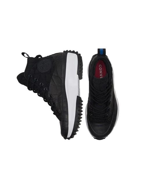 Converse Black Run Star Hike High for men