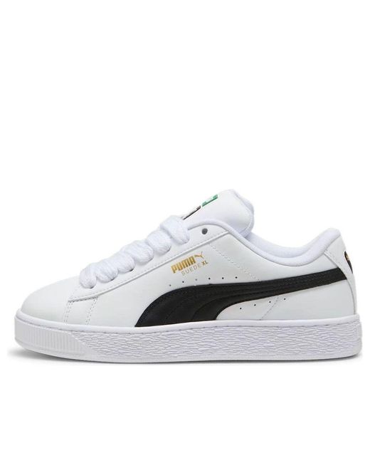 PUMA White Suede Xl for men