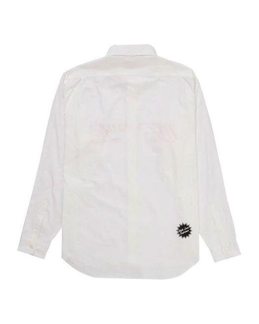 Supreme White Jamie Reid Fuck All Shirt for men