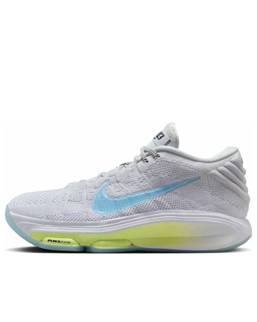 Nike Blue Air Zoom Gt Hustle 3 Ep 'Pure Platinum Glacier' for men