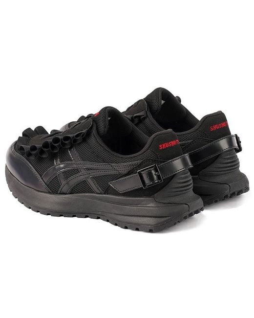 Asics Black X Shushu/Tong Tarther Sc Plus Shoes for men