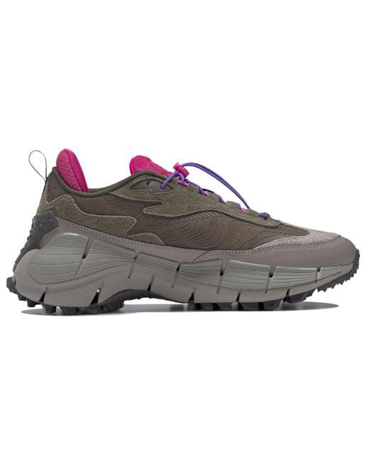 Reebok Brown Zig Kinetica 2.5