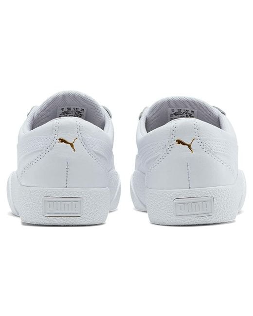 PUMA White (Wmns) Love Tumbled Leather