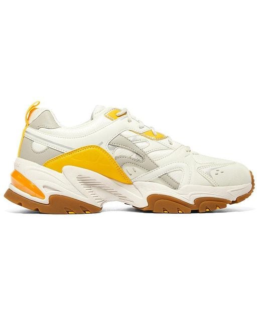 Skechers Yellow Stamina V2 Low-Top Daddy Shoes for men