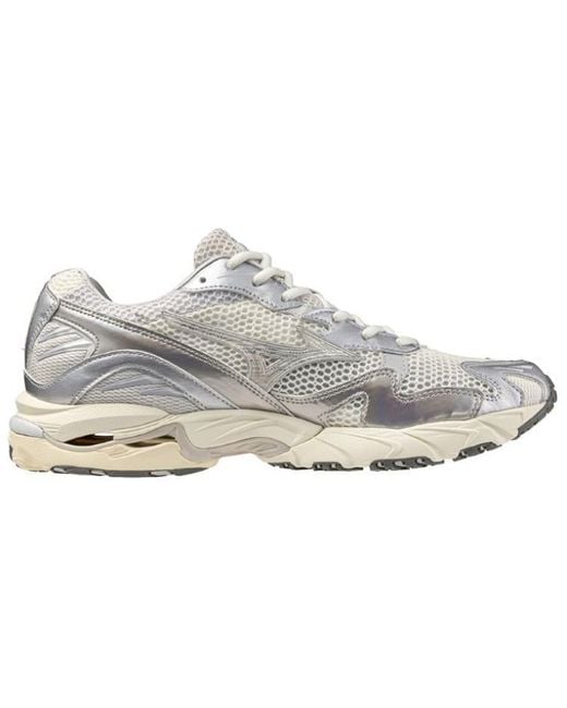 Mizuno White Wave Rider 'Metallic Snow' for men