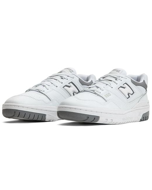 New Balance White 550 Shadow' for men