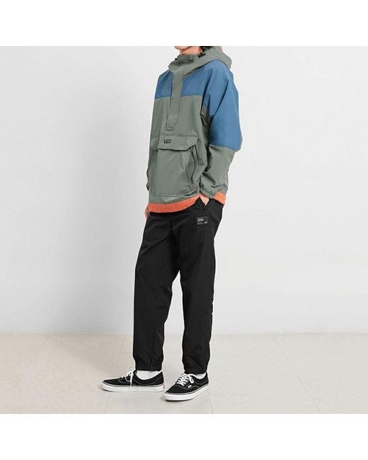 Vans Blue Work Weird Colorblock Casual Sports Jacket for men