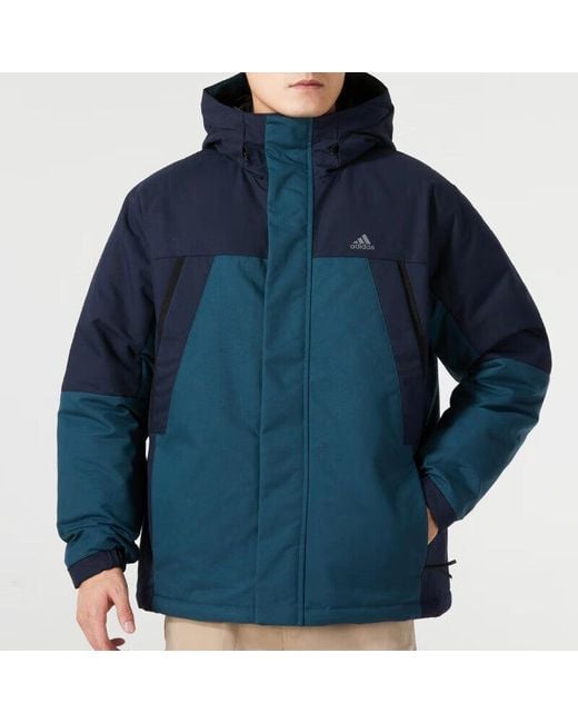 Adidas Blue Shrt Down Parka for men