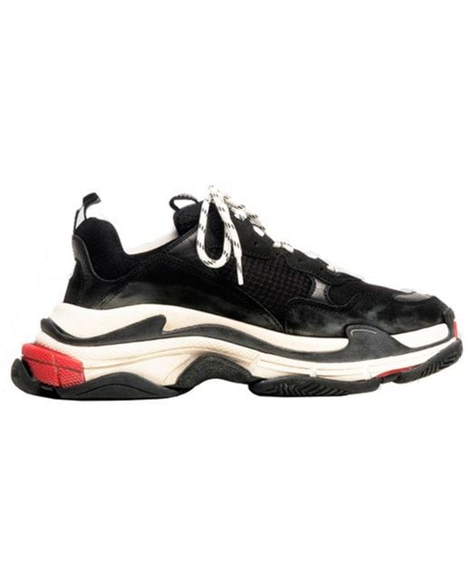 Balenciaga Gray Triple S Sneaker 'Split' for men