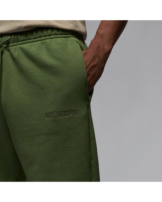 Nike Green Wordmark Fleece Sweatpants 'Sky J Light' for men