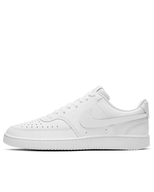 Nike White Court Vision Low 'Triple' for men
