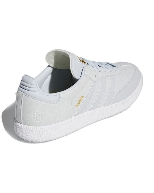 Adidas White Samba Spikeless Golf Se 'Halo' for men