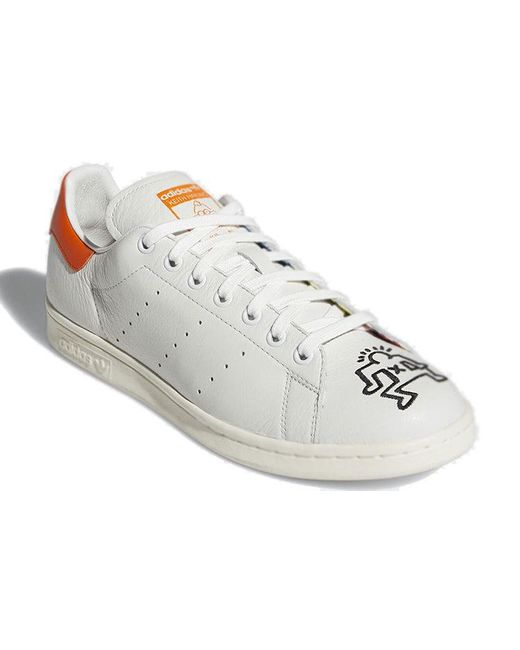 Adidas White Keith Haring X Stan Smith 'Pop Art' for men