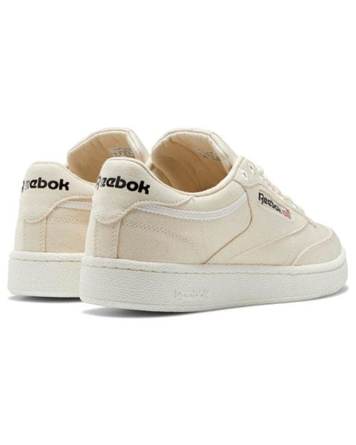 Reebok White Club C 85 Grow Leisure Sneakers for men