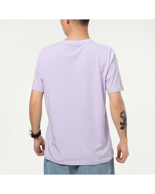 PUMA Purple Summer Graphic T-Shirt for men