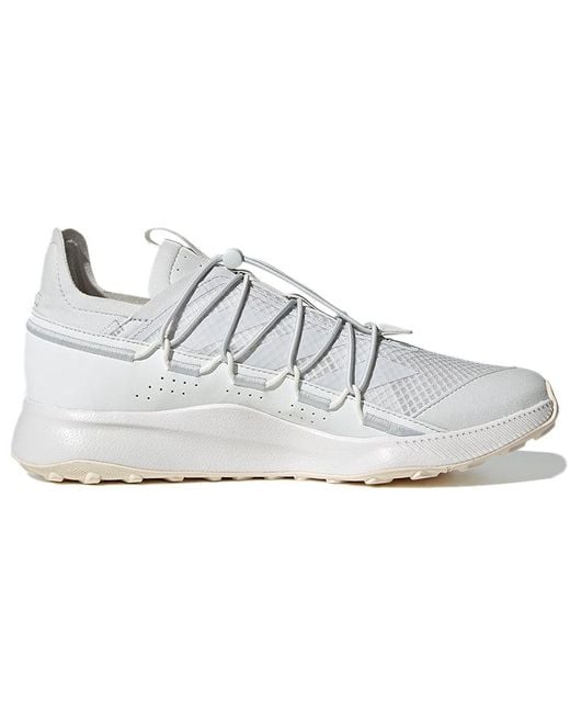 Adidas White Terrex Voyager 21 Travel Shoes for men