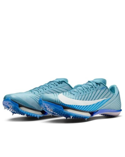 Nike Blue Maxfly 2 Track & Field Sprinting Spikes for men
