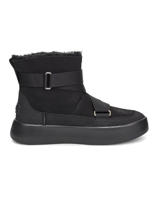 Ugg Black (Wmns) Classic Boom Buckle Snow Boots