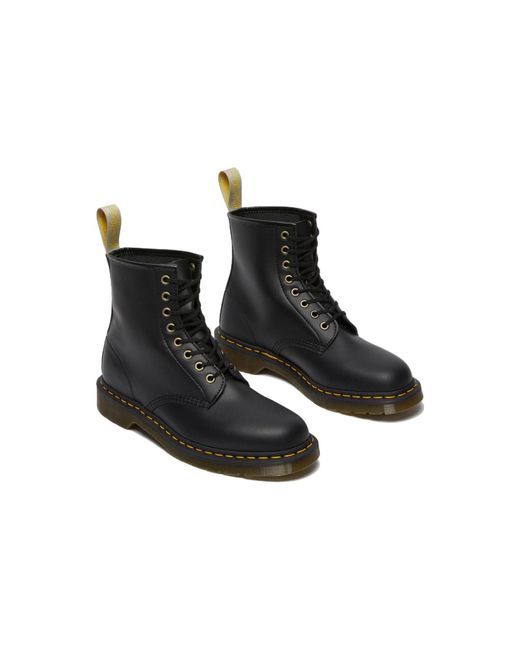 Dr. Martens Black Vegan 1460 'Felix Rub Off for men