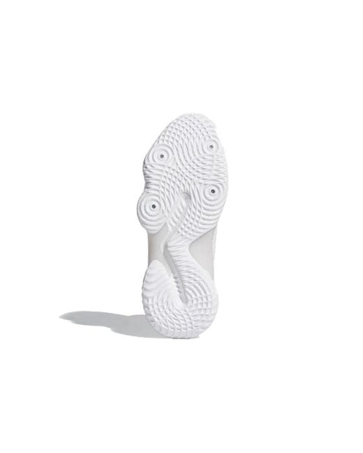 Adidas White Pro Bounce 2018 Basketball Shoes for men