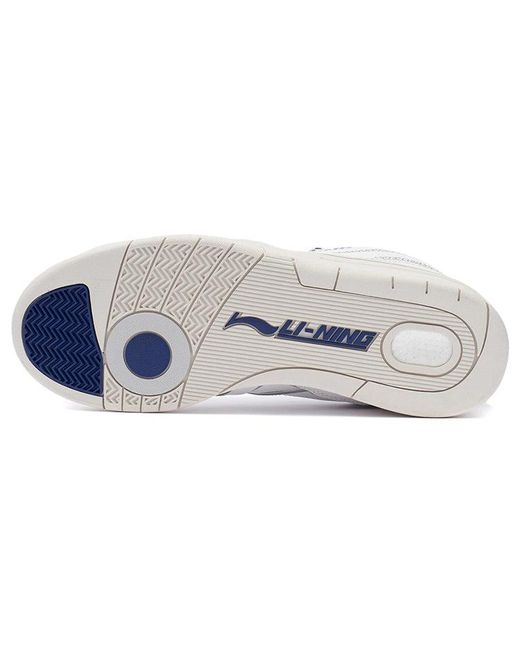 Li-ning White 937 Deluxe Low for men